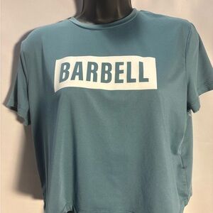 Barbell Women's Blue Crop Top